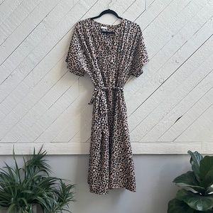 Ava and Viv Cheetah Print Dress